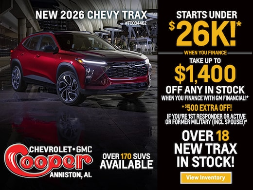 New 2026 Chevy Trax