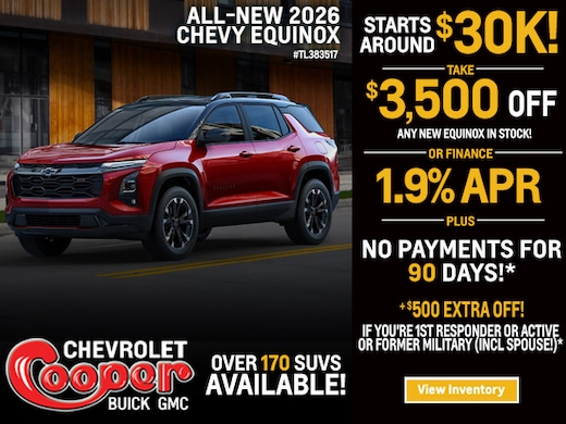 New 2026 Chevy Equinox EV