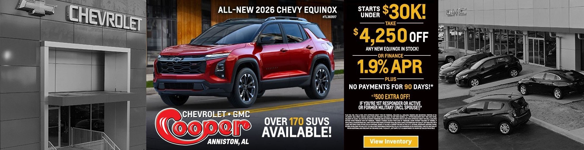 2026 CHEVY EQUINOX at Cooper Chevrolet GMC in Anniston AL