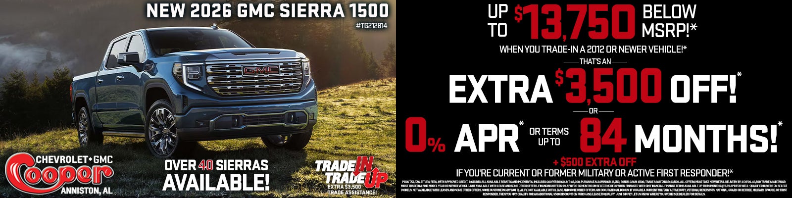 New 2026 GMC Sierra 1500