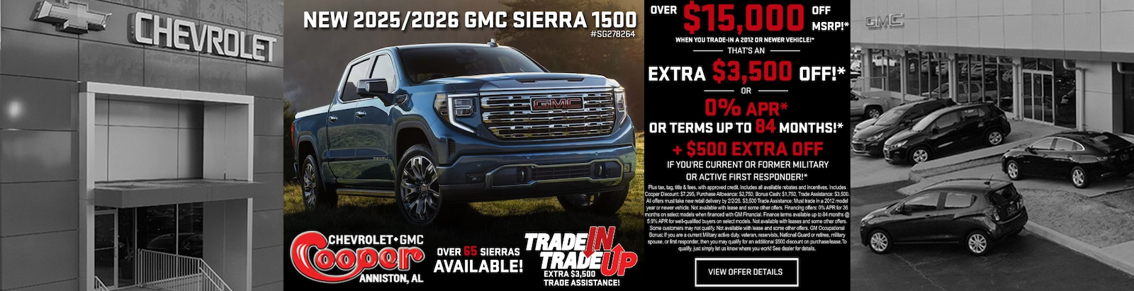 GMC SIERRA 1500 at Cooper Chevrolet GMC in Anniston AL