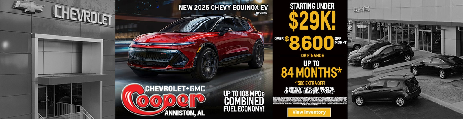 CHEVY EQUINOX EV at Cooper Chevrolet GMC in Anniston AL