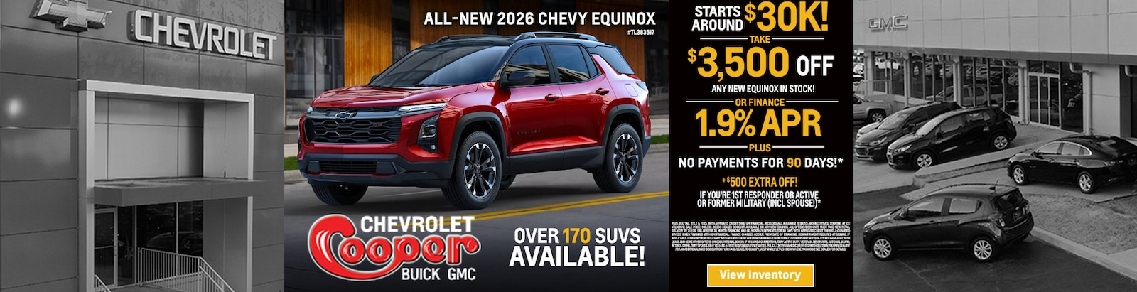 2026 CHEVY EQUINOX at Cooper Chevrolet GMC in Anniston AL