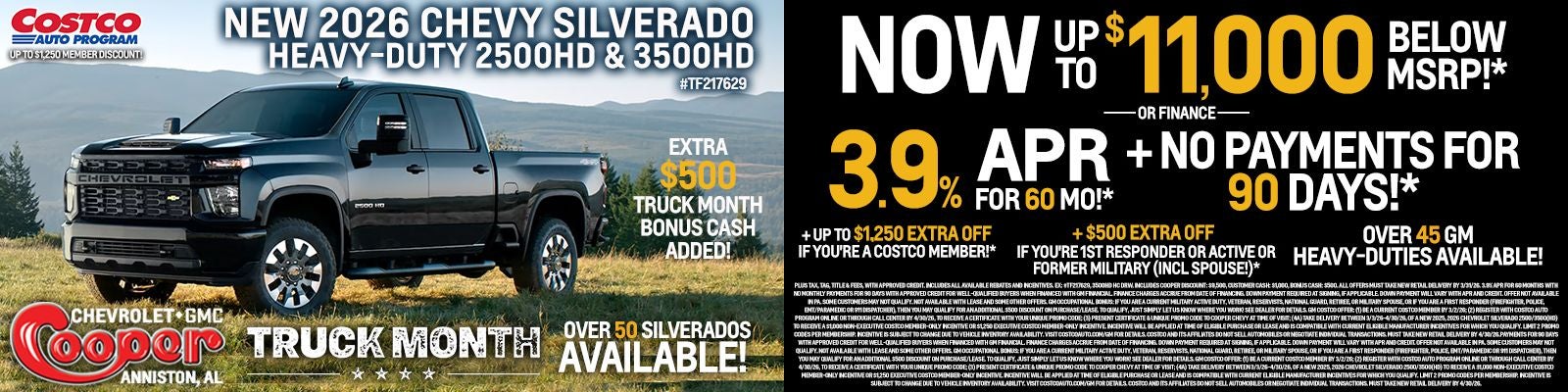 NEW 2026 CHEVY SILVERADO HEAVY-DUTY 2500HD & 3500HD