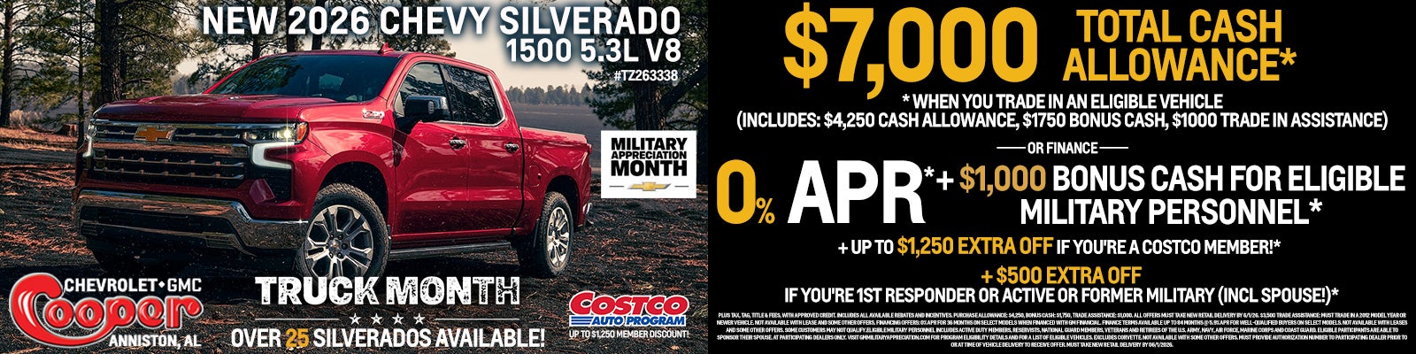 New 2026 Chevrolet Silverado