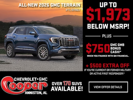2026 Chevrolet Terrain in Anniston AL