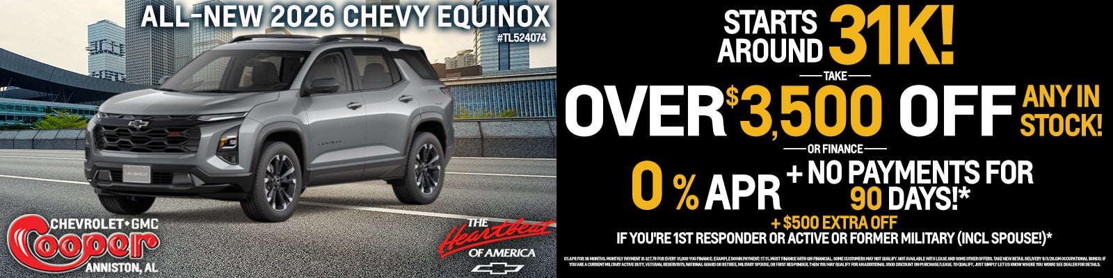 All-New 2026 Chevy Equinox