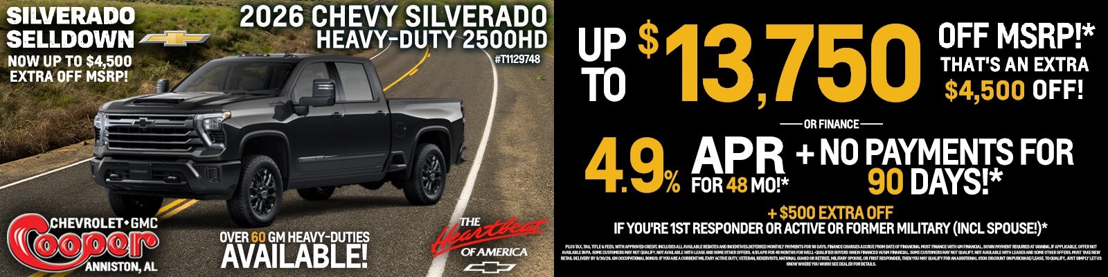 Chevy Silverado Heavy Duty 2500HD