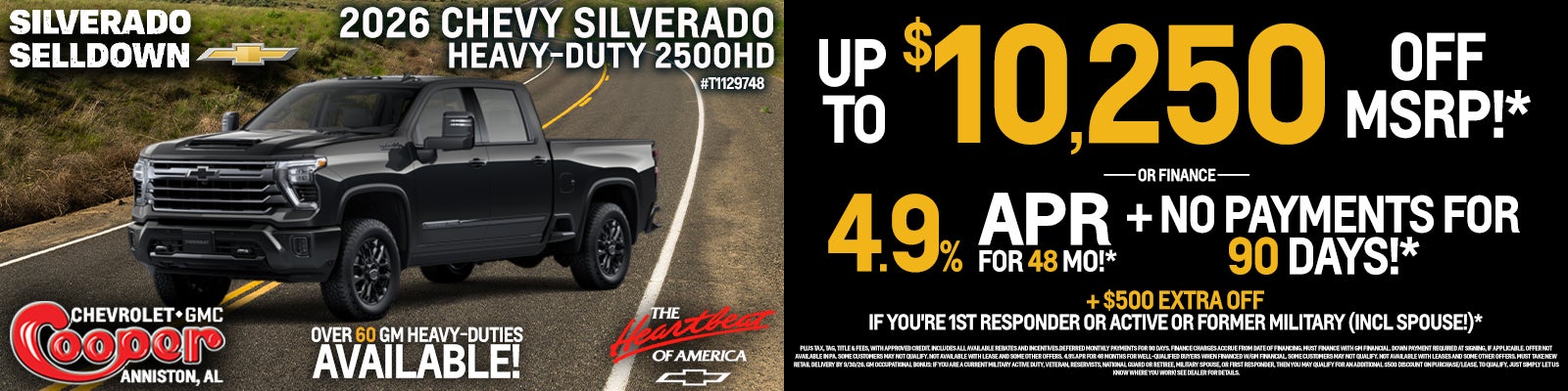 Chevy Silverado Heavy Duty 2500HD