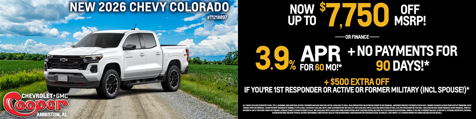 2026 Chevy Colorado
