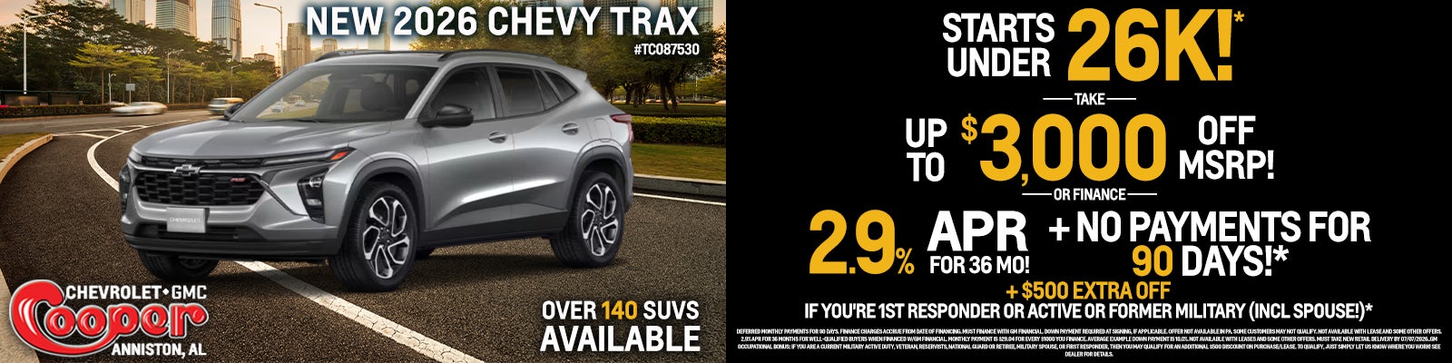 2026 ChevyTrax