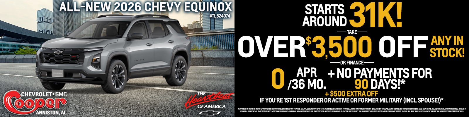 All-New 2026 Chevy Equinox